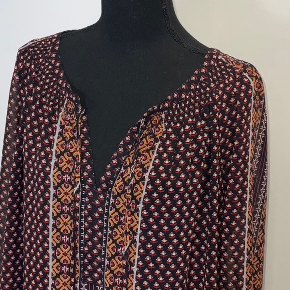 Daniel Rainn Boho Top EUC - Picture 2 of 10